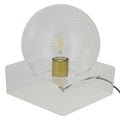 Lampa sticla de masa, 21 x 24 cm, 60 w, Fien Carwei, 49888