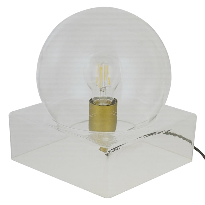 Lampa sticla de masa, 21 x 24 cm, 60 w, Fien Carwei, 49888