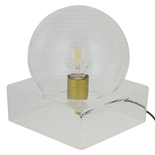 Lampa sticla de masa, 21 x 24 cm, 60 w, Fien Carwei, 49888