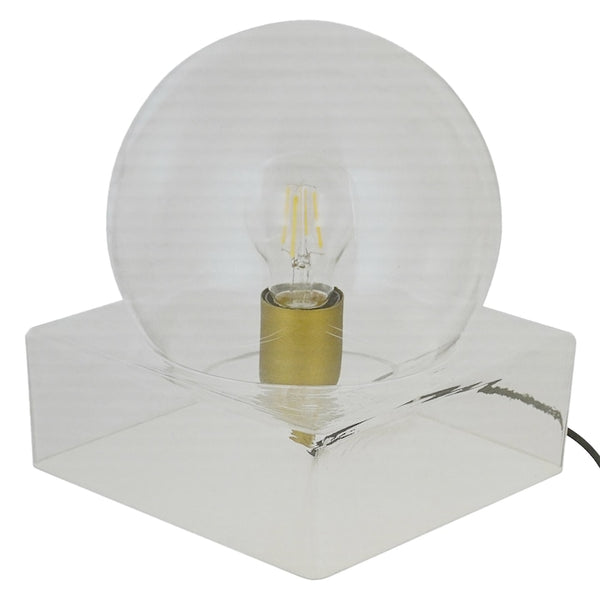 Lampa sticla de masa, 21 x 24 cm, 60 w, Fien Carwei, 49888