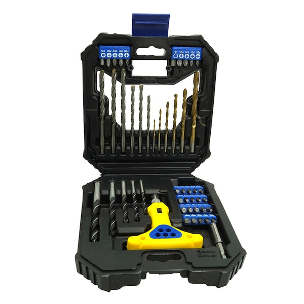Set trusa surubelnite si burghiuuri 50 pcs kinzo