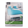Husa pentru saltea fleece, 90x190 cm, poliester, Gri