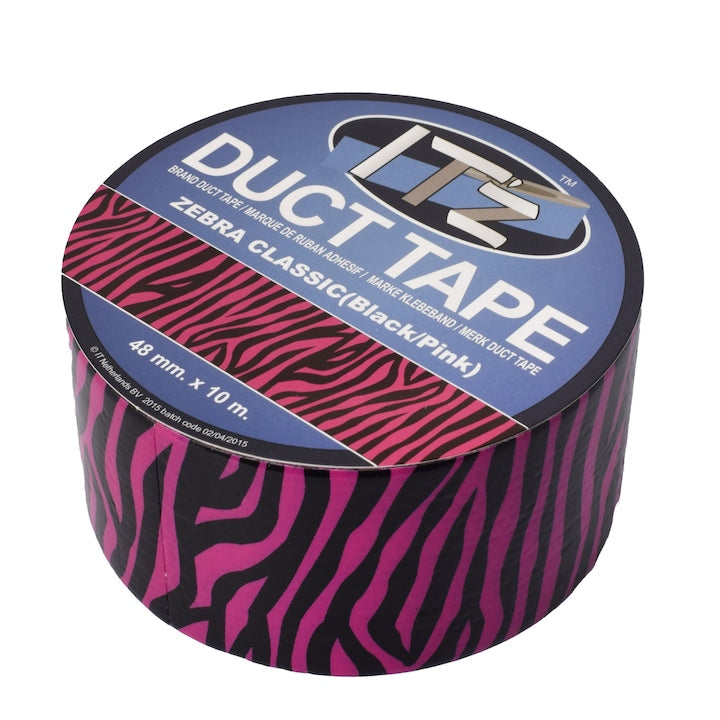 Duct Tape - Zebra roz