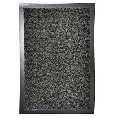 Covoras Usa cu margini de cauciuc, 58 x 78 cm, gri, GermagTrend, 8374Gy