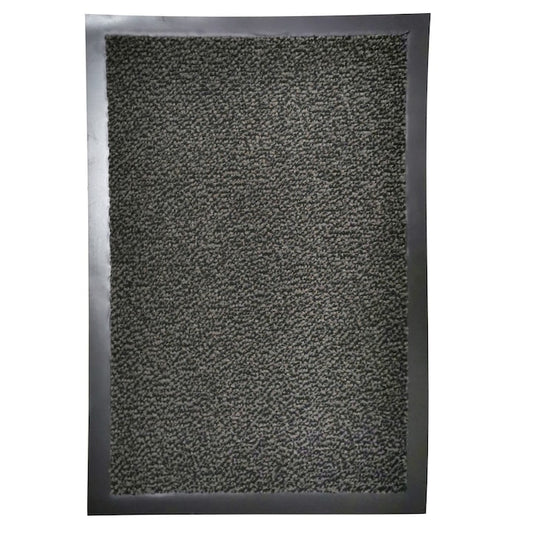 Covoras Usa cu margini de cauciuc, 58 x 78 cm, gri, GermagTrend, 8374Gy