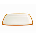 Platou plastic pentru servire, Adamo, portocaliu, 44457