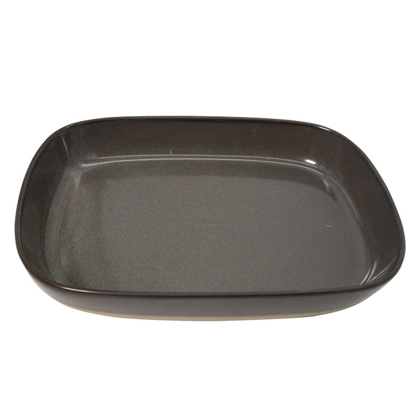 Platou servire, din portelan, 25.5 x 18.5 x 4 cm, Gusta, 40374