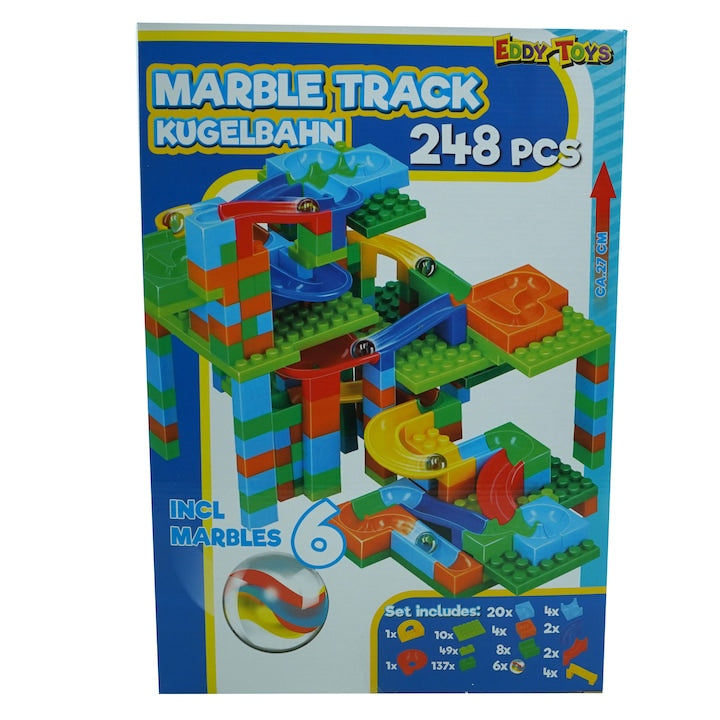 Set de constructii cu bile, 248 piese, Eddy Toys, 66879