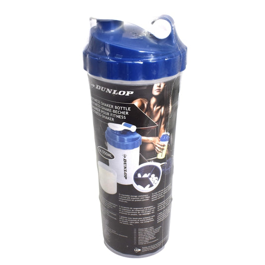 Bidon Shaker,3in1 pentru fitness, Dunlop, blue,500 ml