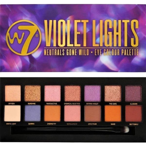 Trusa de farduri pt ochi violet lights w7