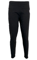 Pantaloni lungi sport dama, HIS, negri cu dunga alba, marimea 54, 1923blk54