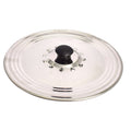 Capac din inox pentru cratita ,28/30/32 cm , Domedia