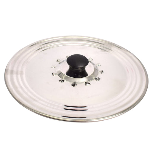 Capac din inox pentru cratita ,28/30/32 cm , Domedia