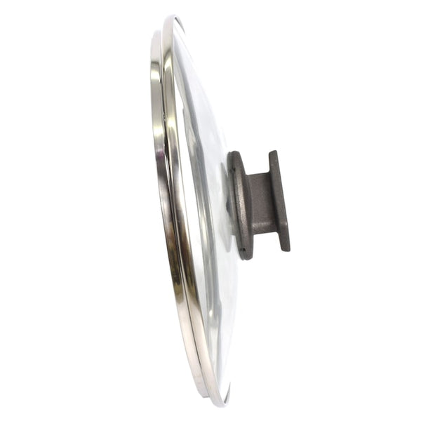 Capac Sticla Termorezistenta, MasterChef Series, Diametru 24 cm, Maner Plastic, pentru Oale si Tigai