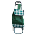 Carucior pentru cumparaturi, 31 L, verde, AI&E, 97693Gr