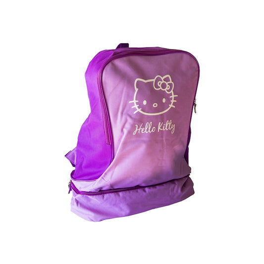 Rucsac calatorii scoala hello kitty, mov