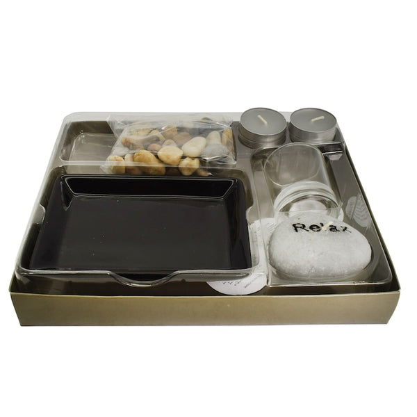 Set lumanare decorativa+ accesorii, pentru cadou, Bougies, 71535