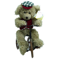 Jucarie Plus, urs pe bicicleta, Biking Teddy, 06111