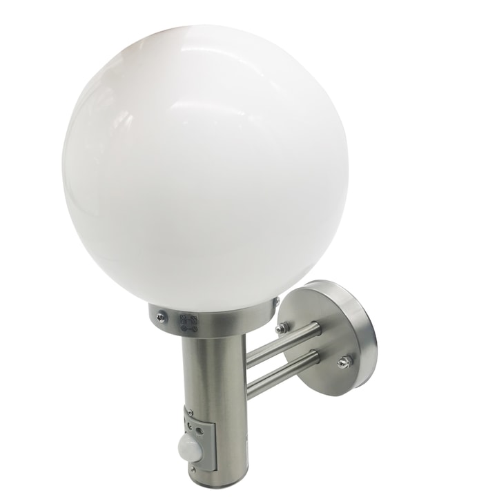 Lampa exterioara de perete, cu senzor de miscare, 60W, Smartwares, 42170