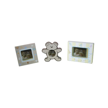 Rama foto, Urs,10.2 x 10 x 1.5 cm, Blue