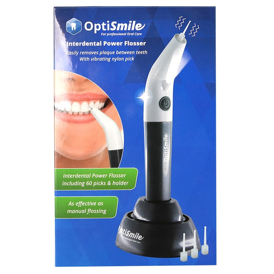 Aparat curatare bucala, ata dentara automata, 60 capete de nailon, curatare adanca