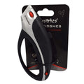 Cutter metalic cu maner, 7industries, 5 lame rezerva, 17x7.5x2.4 cm, 0.205 kg, otel, Negru/Argintiu