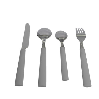 Set tacamuri si suport Lowenthal, 16 piese, gri