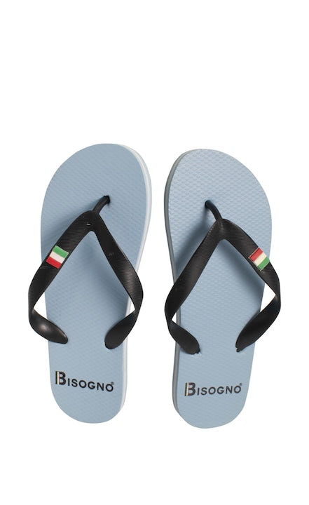 Slapi de plaja, BISOGNO, albastru, 36-37, 6820bl3637