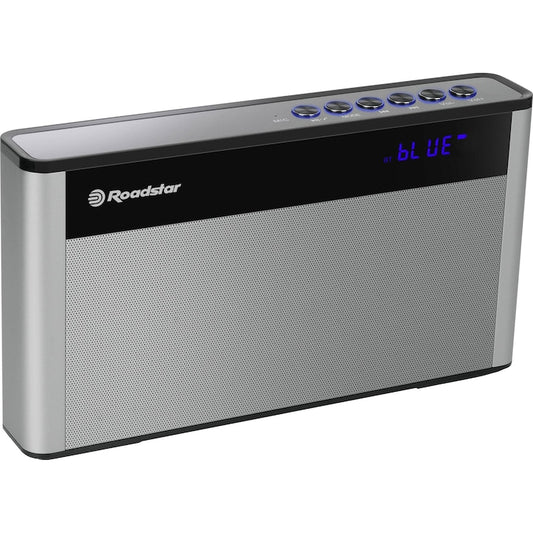 Radio cu bloetooth, Roadstar, 13 x 4 x 23 cm, Argintiu