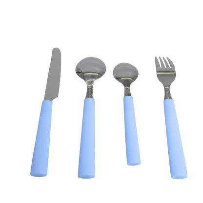 Tava cuptor cu capac si manere silicon - albastru