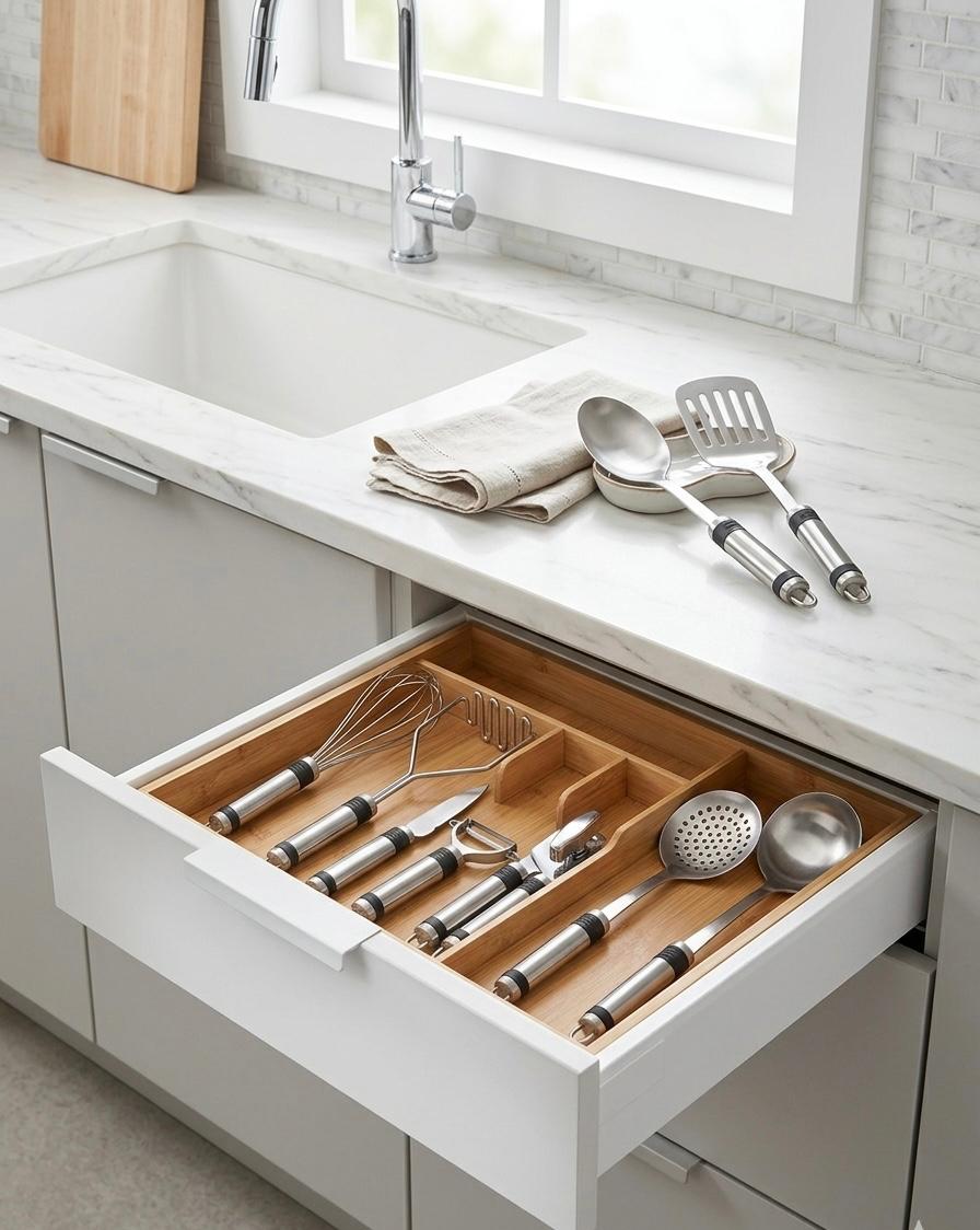 Set 9 ustensile de bucatarie din otel inoxidabil, premium, Alpina