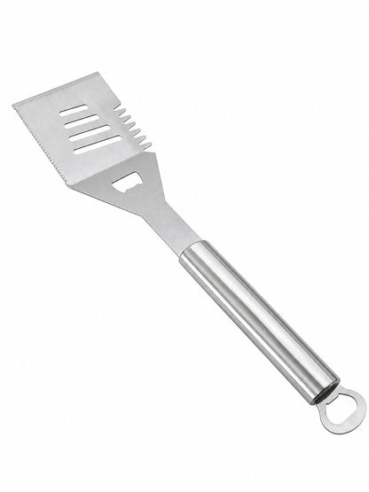 Spatulă profesionala din inox 45 cm, cu deschizător de sticle, Pit Master