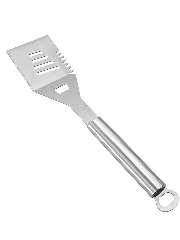 Spatulă profesionala din inox 45 cm, cu deschizător de sticle, Pit Master