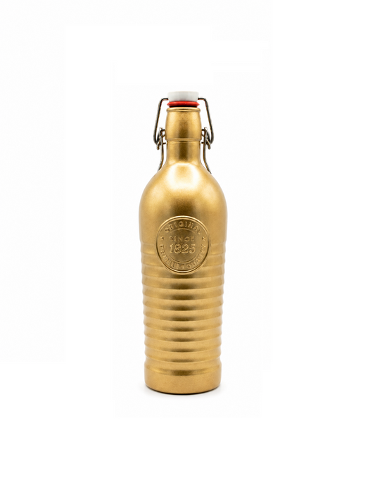 Sticla cu invelis metalic, Officina 1825