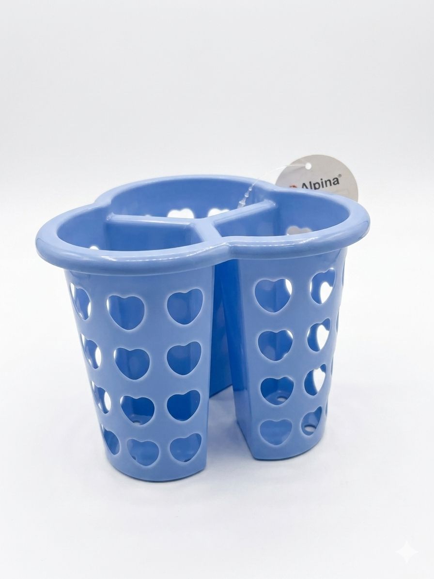 Organizator tacamuri cu 3 compartimente, plastic rezistent, Alpina