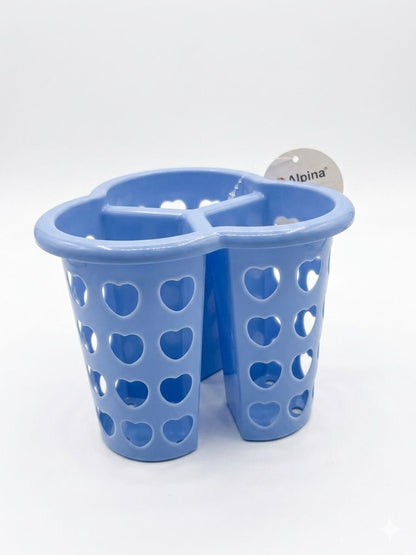 Organizator tacamuri cu 3 compartimente, plastic rezistent, Alpina