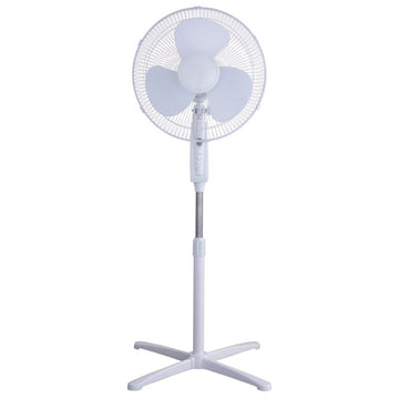 Set 2 buc Ventilator cu picior, 40 cm, 3 trepte de viteza, 40W Victronic SF1627 (alb, negru)
