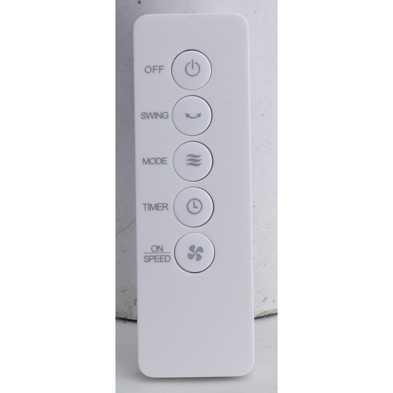 Ventilator cu picior, cu telecomanda, 40 cm, 3 trepte de viteza, 45W, Victronic SF1632 (alb)