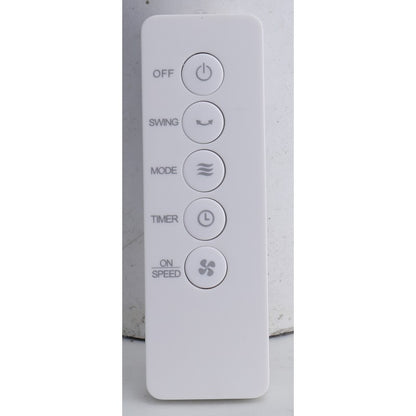 Ventilator cu picior, cu telecomanda, 40 cm, 3 trepte de viteza, 45W, Victronic SF1632 (alb)
