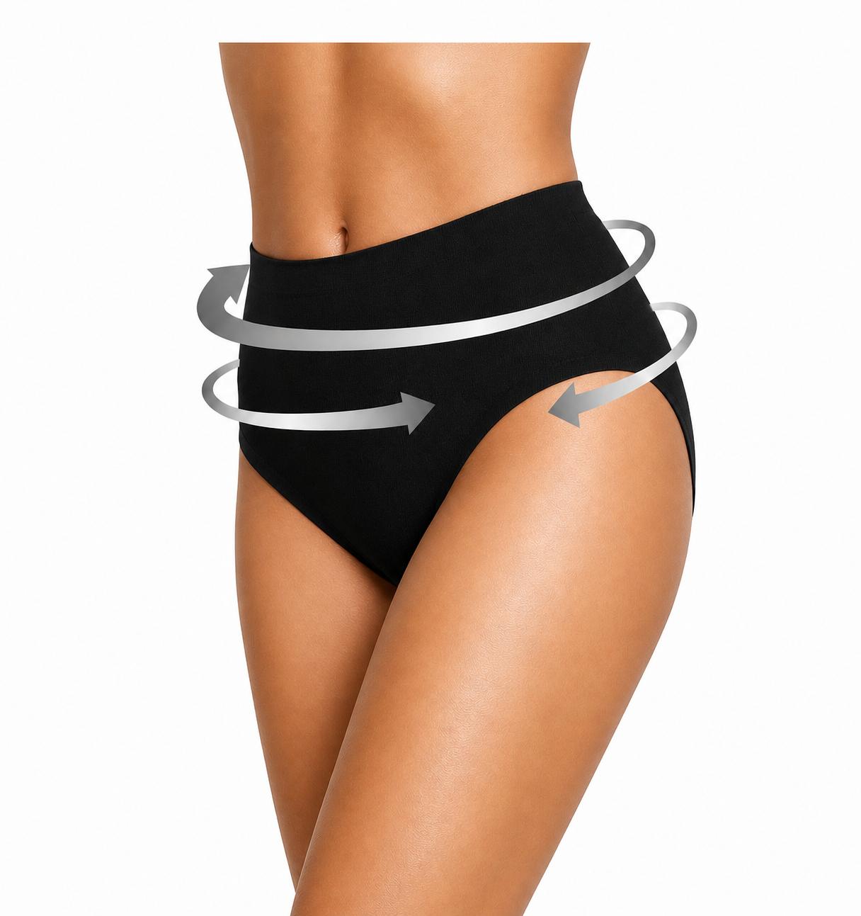 Chilot modelator cu talie inalta Kruidvat Shape Wear, negru