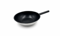 Wok din otel inoxidabil, 28 cm, Fontignac