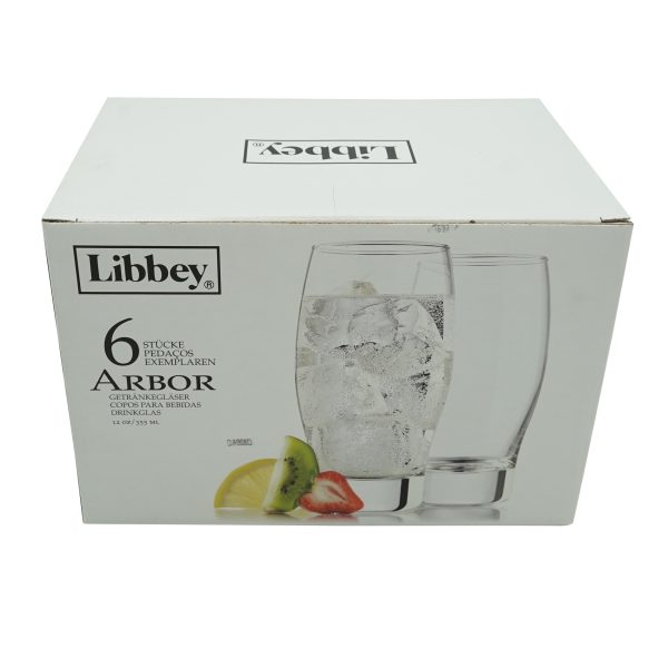 Set 6 pahare sticla arbor libbey - imagine 6