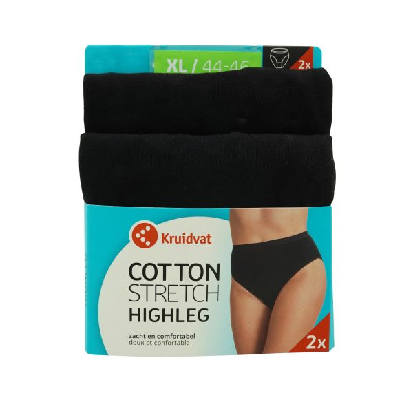 XL-SET 2 CHILOTI COTTON STRECH HIGHLEG KRUIDVAT - imagine 6