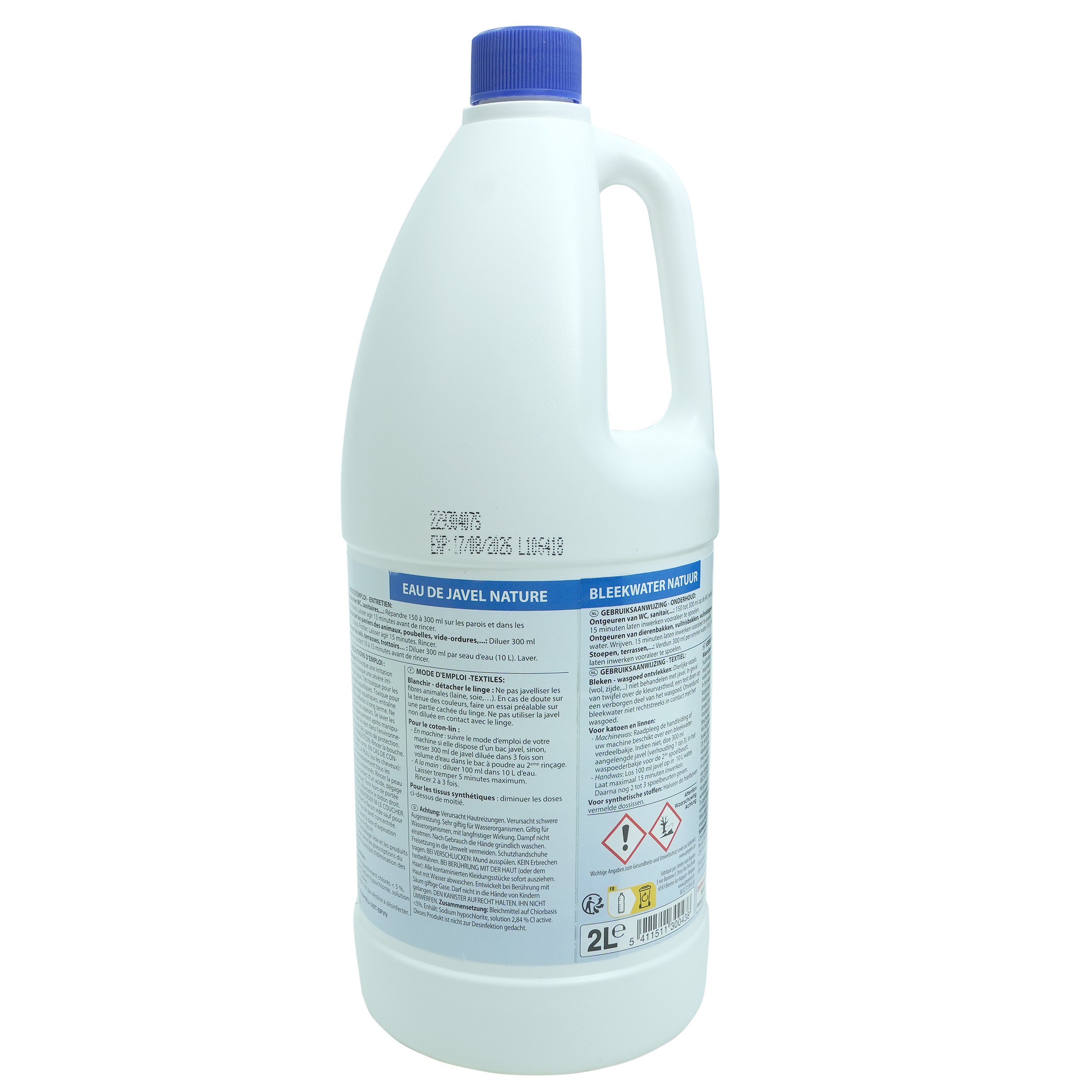 Clor inalbitor, 2l, Javel, 00438 - imagine 2