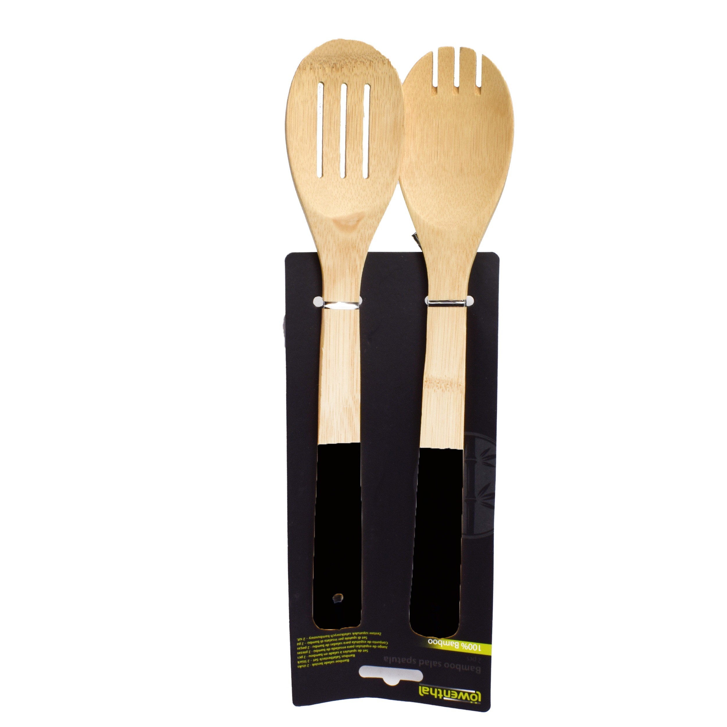 Set 2 spatule din bambus