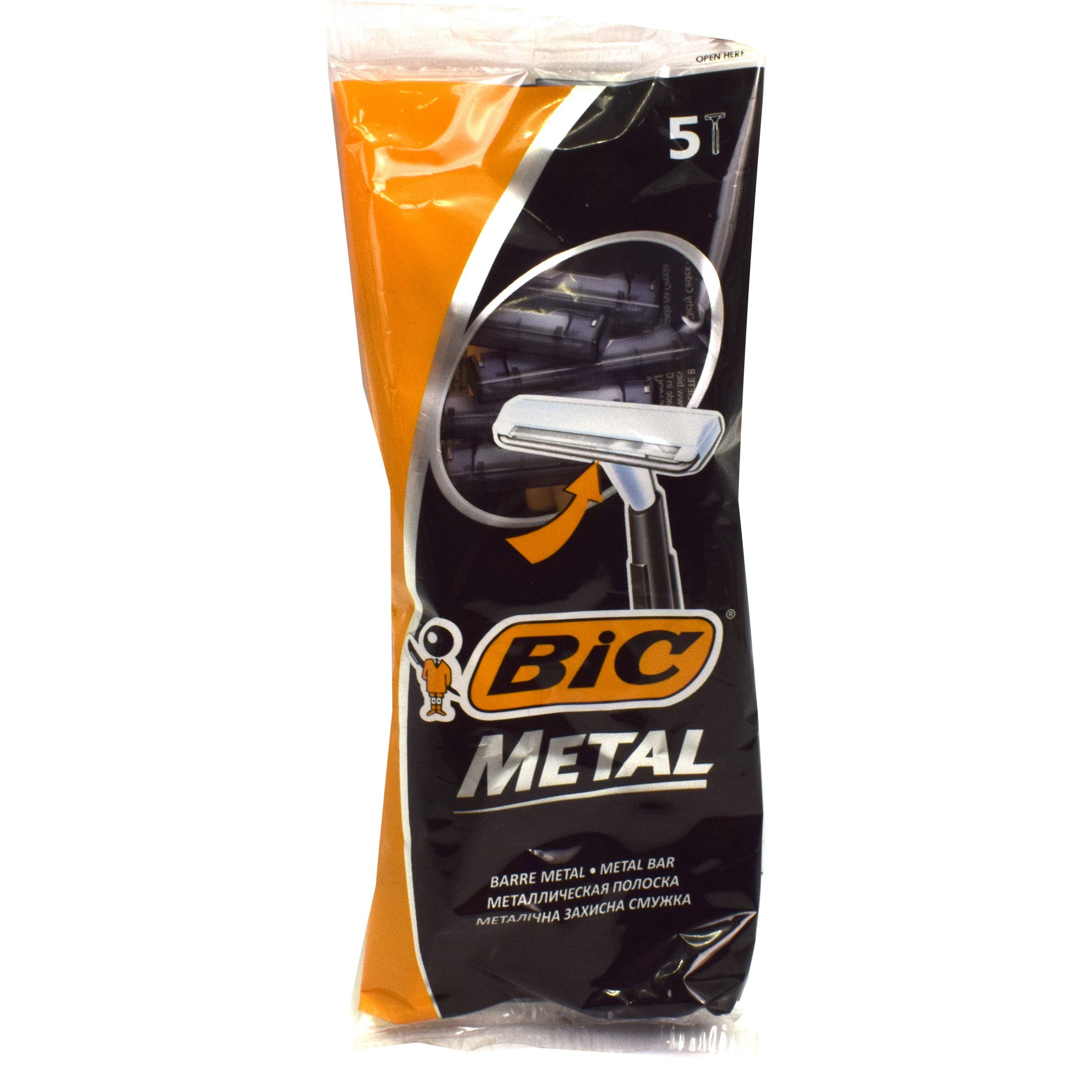 Aparat de ras Bic Metal Pouch 5 79899418