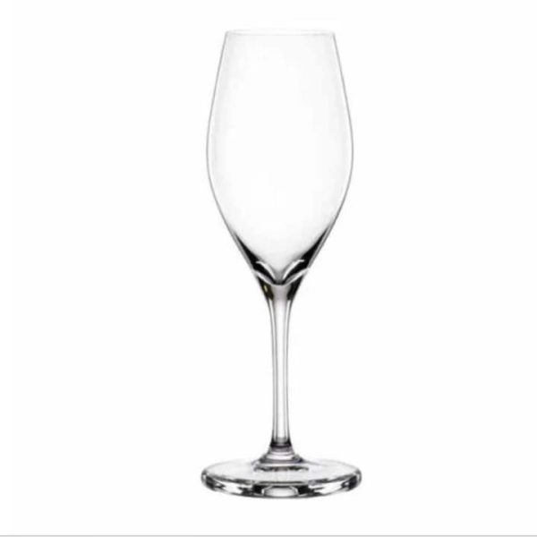 Set 12 pahare sampanie, Spiegelau, model cu picior, 240 ml, 88053