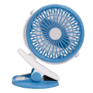 Mini Ventilator Usb cu acumulator si clips, Deluxa, 24948
