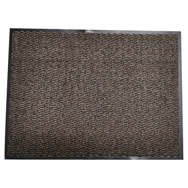 Covoras Usa cu margini de cauciuc, 40 x 60 cm, maro, GermagTrend, 8295Br