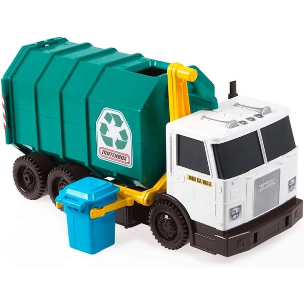 Camion de gunoi Matchbox, 38 cm